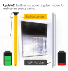 Привод MOES Motor ZC-AM25, Zigbee, DC 5В, 1600 мА