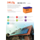 Delta GEL 12-15 (12V/15Ач) свинцово- кислотный аккумулятор
