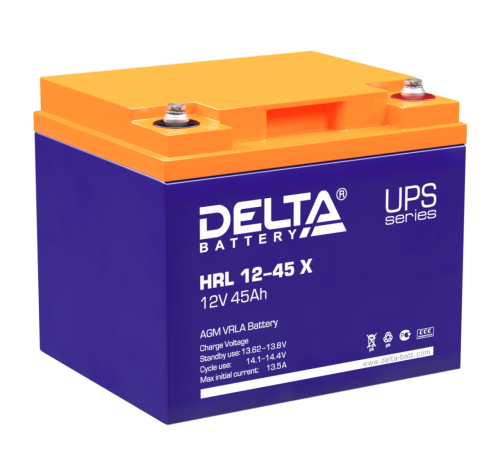 Аккумуляторная батарея DELTA BATTERY HRL 12-45 X
