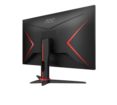Монитор LCD 27'' 16:9 2560х1440(WQHD) VA, nonGLARE, 75 Гц, 250cd/m2, H178°/V178°, 3000:1, 80M:1, 16,7 миллионов цветов, 4ms, 2xHDMI, DP, Height adj, Pivot, Tilt, Swivel, Audio out, 3Y, Black-Red