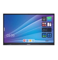 Информационный дисплей 65" 16:9 3840x2160(UHD 4K) IPS, TOUCH, 20-touch point, 60 Hz, 350 cd/m2, H178°/V178°, 5000:1, 6ms, 3xHDMI, USB-C, 2xRJ-45, RS232, MicroSD, 9xUSB Type A, 2xUSB Type B, Speakers, Webcam 48Mp 4K, microphone, HDMI Out, Jack 3.5 Out