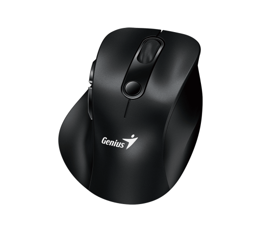 Мышь беспроводная Ergo 9000S черная (Black), вертикальная эргономичная бесшумная мини- мышь BT 5.0 + 2,4 ГГц, 6 кнопок