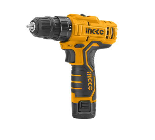 Аккумуляторная дрель-шуруповерт Li-Ion 12В  Ingco CDLI12208