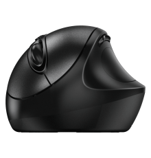 Мышь беспроводная Ergo 8300S черная (black),  вертикальная эргономичная бесшумная мышь с подставкой для большого пальца
