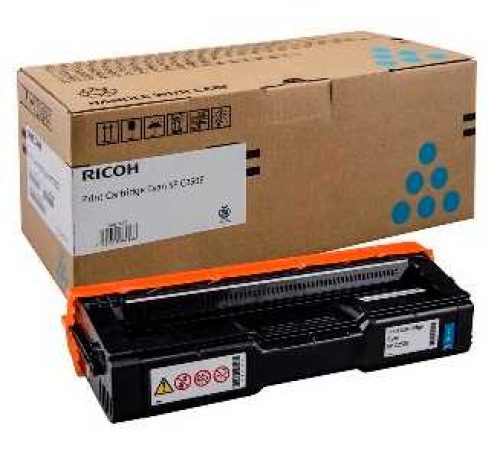 Принт-картридж голубой, тип SPC250E Ricoh 407544 Принт-картридж голубой, тип SPC250E Ricoh 407544