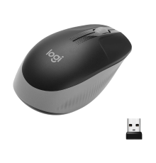 Мышь беспроводная полноразмерная Logitech M190 Mid Grey (M/N: MR0087 / CU0019)