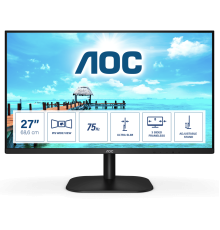 Монитор LCD 27'' [16:9] 1920х1080(FHD) IPS, nonGLARE, 250cd/m2, H178°/V178°, 1000:1, 20M:1, 16.7M, 4ms, VGA, HDMI, Tilt, 3Y, Black