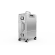 Чемодан NINETYGO Metal Luggage  20" серебряный