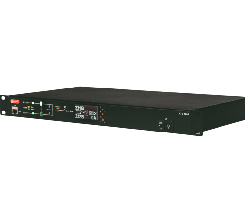 ELEMY ATS, 1U, 220B, 32A, Индикация: OLED-дисплей, Мониторинг: WEB, SNMP, Modbus-TCP, Вход (2) IEC309 кабель 2.4м, Выход (2) C19 (9) C13 (ATS-1204/32) ELEMY ATS, 1U, 220B, 32A, Индикация: OLED-дисплей, Мониторинг: WEB, SNMP, Modbus-TCP, Вход (2) IEC309 кабель 2.4м, Выход (2) C19 (9) C13 (ATS-1204/32)