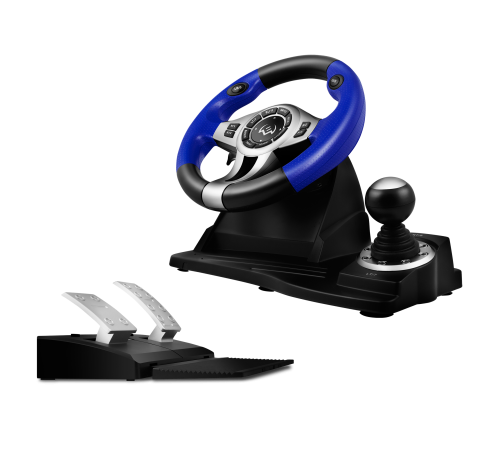 Руль SVEN GC-W600 (педали, вибро, лепестки, D-pad, 12 кл, PC/PS3/Xinput) SVEN GC-W600 (SV-015435)