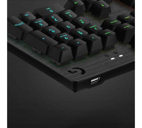 Клавиатура игровая Logitech G513 CARBON - GX BLUE (CLICKY) SWITCH (механическая клавиатура с RGB-подстветкой) US INT'L Клавиатура игровая Logitech G513 CARBON - GX BLUE (CLICKY) SWITCH (механическая клавиатура с RGB-подстветкой) US INT'L