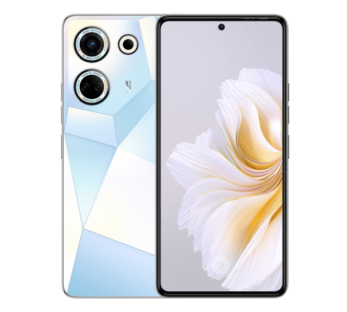 CK7n CAMON 20 Pro 8+256 Glacier Glow MIXIT + white buds, 6.7" Asahi Glass, 20:9, 2400 x 1080 Mpix, 2.2GHz x2 + 2.0GHz x6 , 8 Core, 8GB RAM,256GB, up to 2TB flash, 64Мп+AI+2Мп/32Мп, 2Sim, LTE, 4G, BT v5.0, WiFi, GPS/AGPS, Type-C, 4900mAh, Android 13, 
