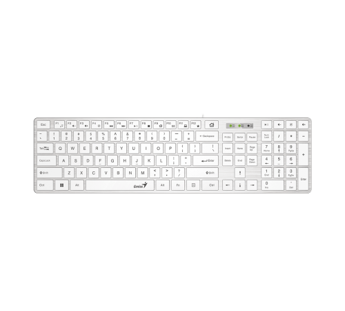 Клавиатура Genius SlimStar 126 WhiteUSB (Only Laser) Клавиатура Genius SlimStar 126 WhiteUSB (Only Laser)