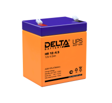 Delta HR 12-4.5 (4.5 А\ч, 12В)  свинцово- кислотный аккумулятор