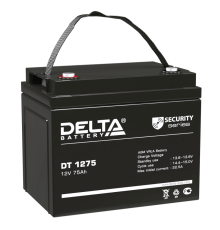Delta DT 1275 (75 А\ч, 12В) свинцово- кислотный аккумулятор