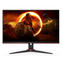 Монитор LCD 27'' 16:9 2560х1440(WQHD) VA, nonGLARE, 75 Гц, 250cd/m2, H178°/V178°, 3000:1, 80M:1, 16,7 миллионов цветов, 4ms, 2xHDMI, DP, Height adj, Pivot, Tilt, Swivel, Audio out, 3Y, Black-Red