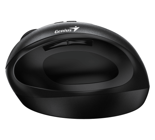 Мышь беспроводная Ergo 8300S черная (black),  вертикальная эргономичная бесшумная мышь с подставкой для большого пальца