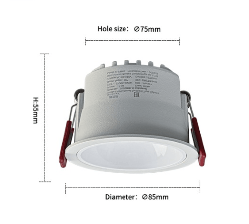 ZXS-GMSD-12 Светильник MSR MISSILER COB antiglare spotlight ZXS-GMSD-B12