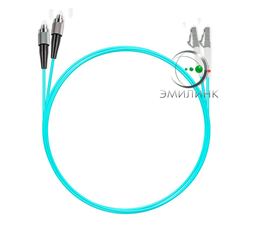 Шнур оптический NTSS PREMIUM dpc LC/UPC-LC/UPC 50/125 (OM3) 3.0мм 10м LSZH