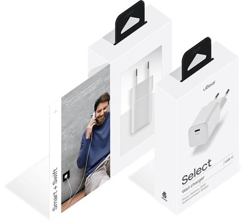 WC20WH01-AD Wall charger Select 20W (USB-C) Сетевое зарядное устройство, Белый WC20WH01-AD Wall charger Select 20W (USB-C) Сетевое зарядное устройство, Белый