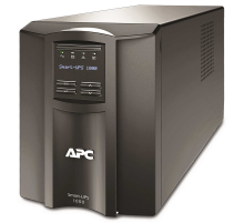 APC Smart-UPS, Line Interactive, 1000VA, Tower, 230V, 8x IEC C13 outlets, SmartConnect Port+SmartSlot, AVR, LCD