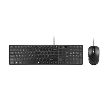 Комплект SlimStar C126  чёрный, USB