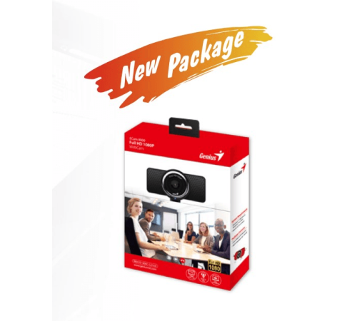 Веб-камера Genius ECam 8000 красная (Red) new package, 1080p Full HD, Mic, 360°, универсальное мониторное крепление, гнездо для штатива Веб-камера Genius ECam 8000 красная (Red) new package, 1080p Full HD, Mic, 360°, универсальное мониторное крепление, гнездо для штатива
