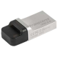 USB Накопитель Transcend 32GB JETFLASH 880 silver USB 3.0/microUSB
