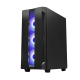 Chieftec Hunter, ATX Gaming case, w/Glass, 4xRGB fan