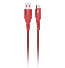 Кабель Alteracs USB-Type C FT01-AC текстиль Red