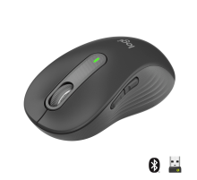 Мышь беспроводная Logitech Signature M650 L GRAPHITE, BT (арт. 910-006388, M/N: MR0091 / CU0021)