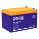 Delta HRL 12-12 X (12А\ч, 12В) свинцово- кислотный  аккумулятор