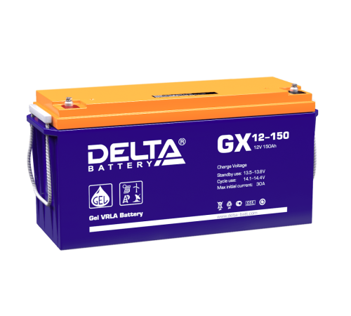 Аккумуляторная батарея DELTA BATTERY GX 12-150