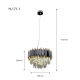 Люстра HIPER H171-1 11E1440Вт BLACK/GOLD