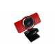 Веб-камера Genius ECam 8000 красная (Red) new package, 1080p Full HD, Mic, 360°, универсальное мониторное крепление, гнездо для штатива