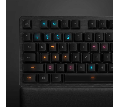 Клавиатура игровая Logitech G513 CARBON - GX BLUE (CLICKY) SWITCH (механическая клавиатура с RGB-подстветкой) US INT'L Клавиатура игровая Logitech G513 CARBON - GX BLUE (CLICKY) SWITCH (механическая клавиатура с RGB-подстветкой) US INT'L
