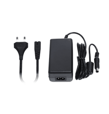 Power Supply: 100240VAC, 12VDC, 3A. Provides power to the 2 slot cradle with US20. Includes EU power cord.