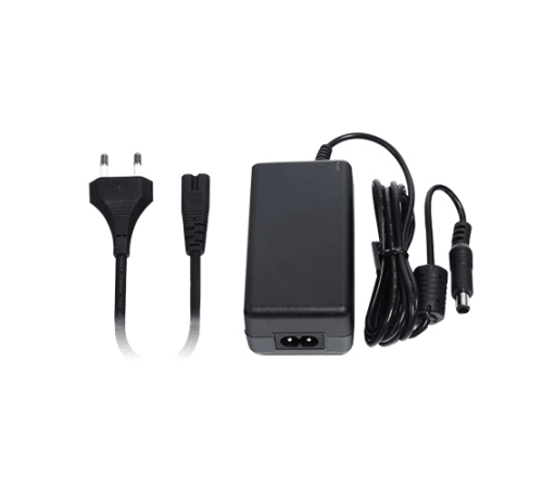 Power Supply: 100240VAC, 12VDC, 3A. Provides power to the 2 slot cradle with US20. Includes EU power cord.