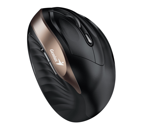 Мышь беспроводная вертикальная Genius Ergo 8250S Black vertical (2400dpi, USB) (31030031400)