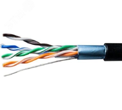 Витая пара Premium FTP 5e 4x2x0,51 Cu PE Out. 305м Витая пара Premium FTP 5e 4x2x0,51 Cu PE Out. 305м