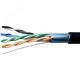 Витая пара Premium FTP 5e 4x2x0,51 Cu PE Out. 305м
