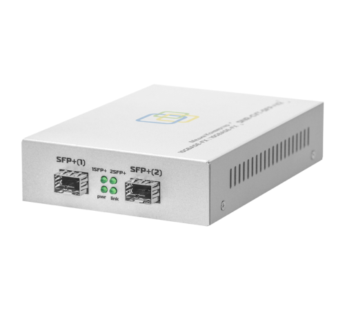 SNR Медиаконвертер 10GbE SFP+ /  SFP+ (SNR-CVT-SFP+V2)