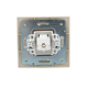 Розетка компьютерная 1-м СП Mira RJ45 крем./крем.. LEZARD 701-0303-139