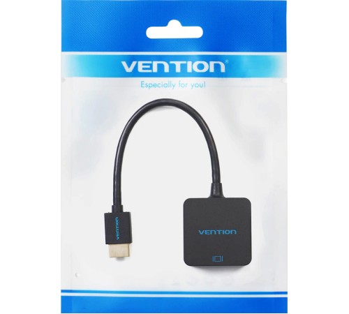 Мультимедиа конвертер Vention HDMI > VGA + аудио Мультимедиа конвертер Vention HDMI 19М/VGA F/mini Jack 3.5 mm F/micro USB 2.0 Type B F (ACHBB)