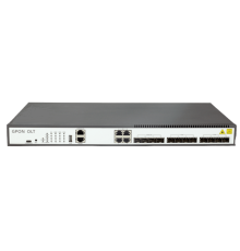 Станционный терминал SNR OLT с 8 портами GPON (SFP), 4 портами 10G/SFP+, 4 комбо-портами 10/100/1000-Base-T/SFP