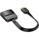 Мультимедиа конвертер Vention HDMI > VGA + аудио, гибкий, плоский Мультимедиа конвертер Vention HDMI 19М/VGA F/mini Jack 3.5 mm F/micro USB 2.0 Type B F (ACKBB)