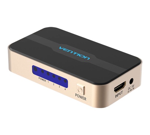 Разветвитель - сплиттер Vention HDMI 19F/4x19F на 4 монитора Разветвитель Vention HDMI 19F/HDMI 19F x 4 (ACCG0)
