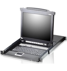 16-портовый KVMP-переключатель с ЖК-дисплеем Slideaway/ATEN ATEN CL5716MR
