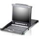 16-портовый KVMP-переключатель с ЖК-дисплеем Slideaway/ATEN ATEN CL5716MR