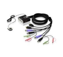 ATEN CS692(-AT/B) переключатель PETITE 2 PORT USB2.0 HDMI KVM SWITCH.